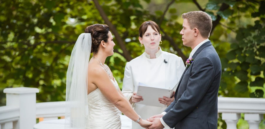 Baltimore Wedding Officiants photo by Breanna Shaw