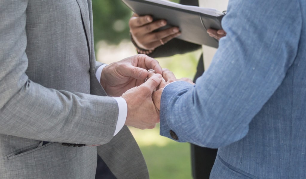 LGBTQ Officiant, Marriage Celebrant for Same-Sex Wedding Ceremonies